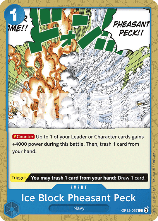 OP12-057, C, Ice Block Pheasant Peck