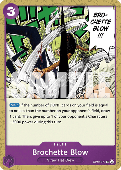 OP12-078, UC, Brochette Blow
