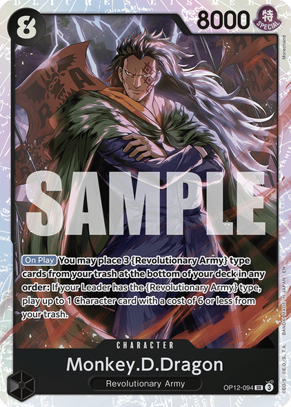 OP12-094, SR, Monkey.D.Dragon