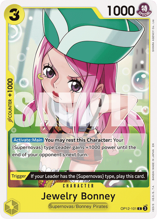 OP12-101, C, Jewelry Bonney