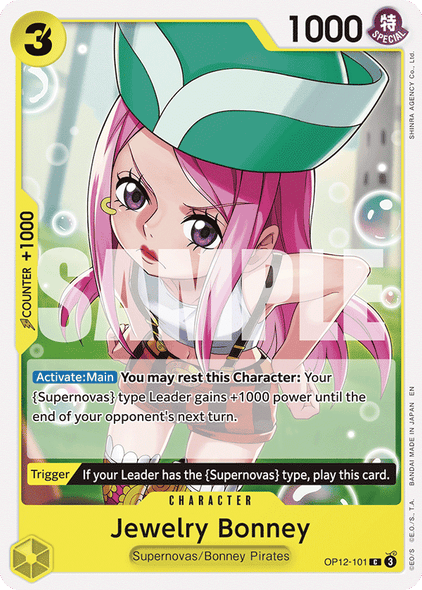 OP12-101, C, Jewelry Bonney