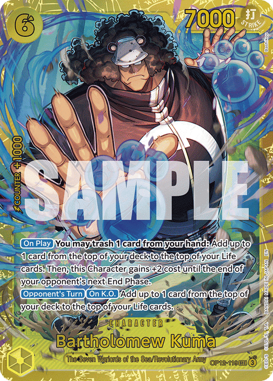 OP12-119, SEC, Bartholomew Kuma