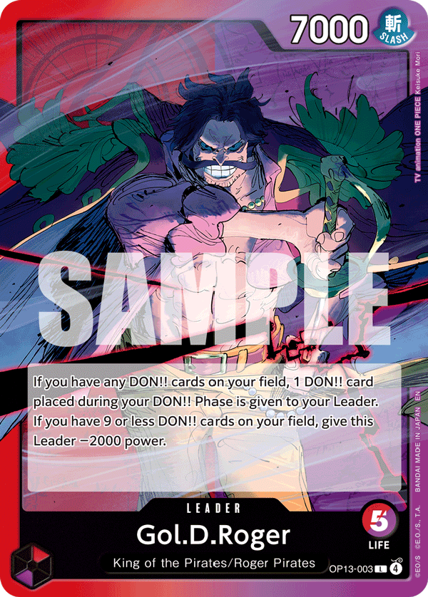 OP13-003, L, Gol.D.Roger