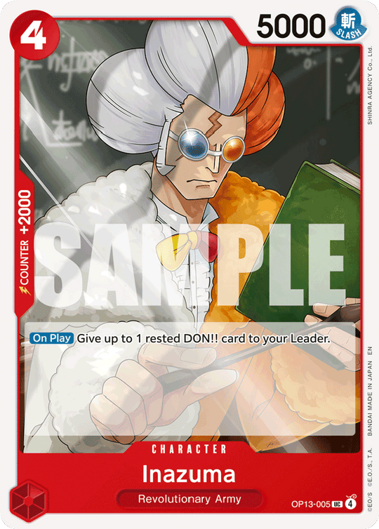 OP13-005, UC, Inazuma