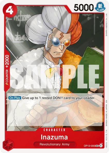 OP13-005, UC, Inazuma
