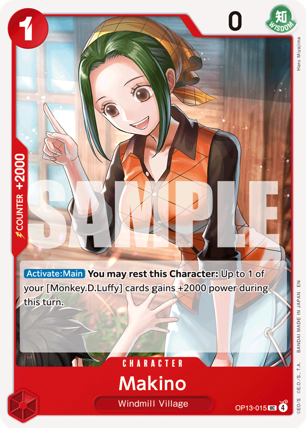 OP13-015, UC, Makino