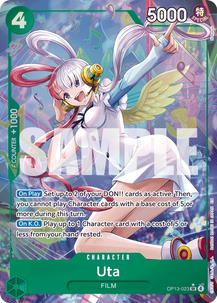 OP13-023, SR, Uta (Alternate Art)