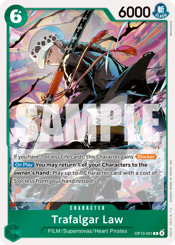 OP13-031, R, Trafalgar Law