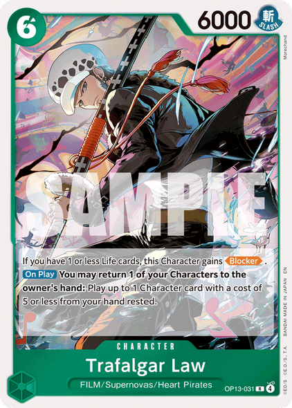 OP13-031, R, Trafalgar Law