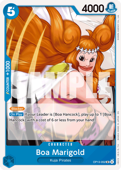 OP13-052, UC, Boa Marigold