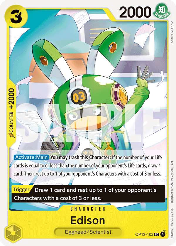 OP13-102, UC, Edison