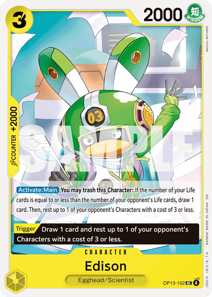 OP13-102, UC, Edison