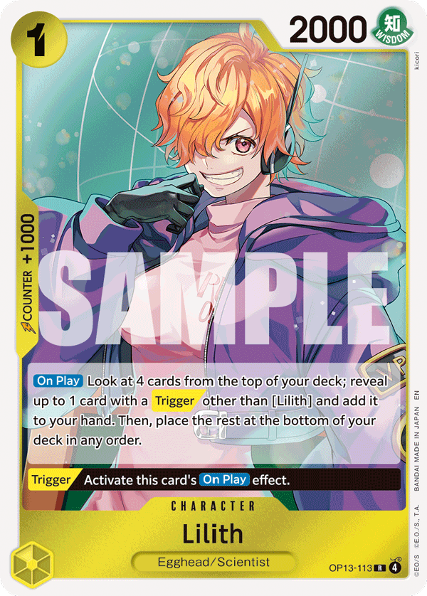 OP13-113, R, Lilith