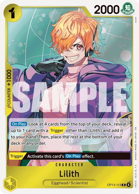 OP13-113, R, Lilith