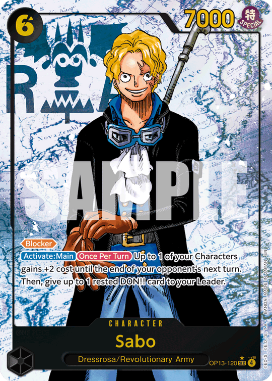 OP13-120, SEC, Sabo (Alternate Art)