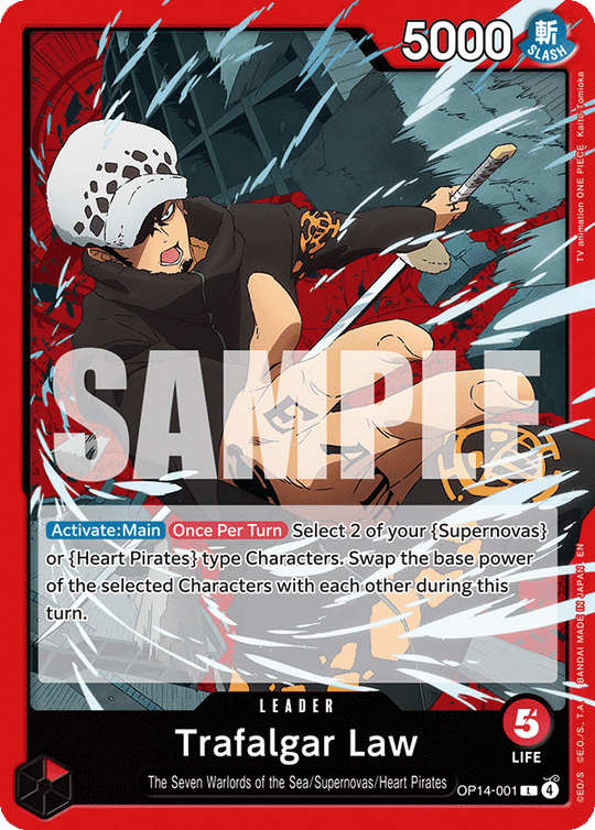 OP14-001, L, Trafalgar Law