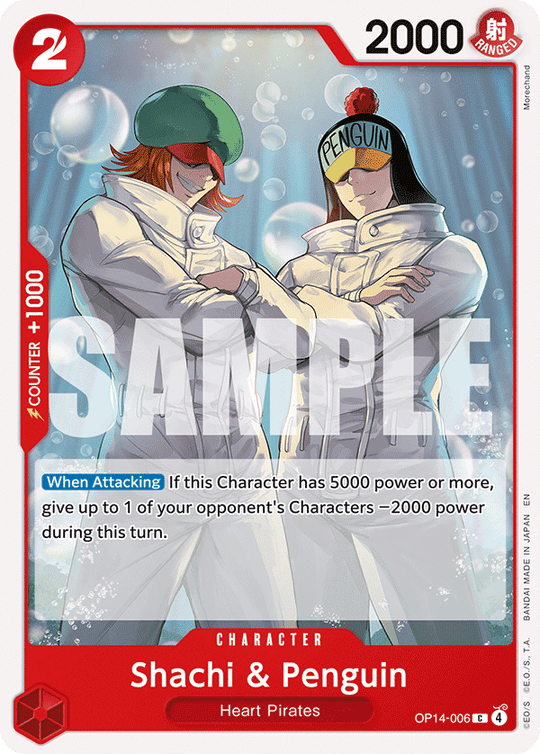 OP14-006, C, Shachi & Penguin