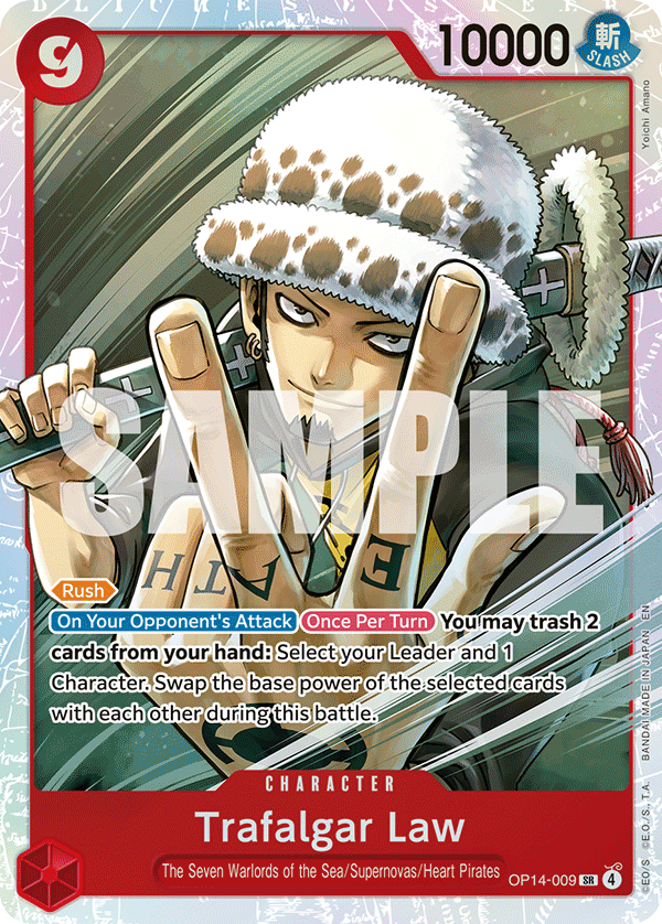 OP14-009, SR, Trafalgar Law