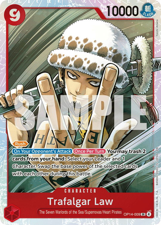 OP14-009, SR, Trafalgar Law