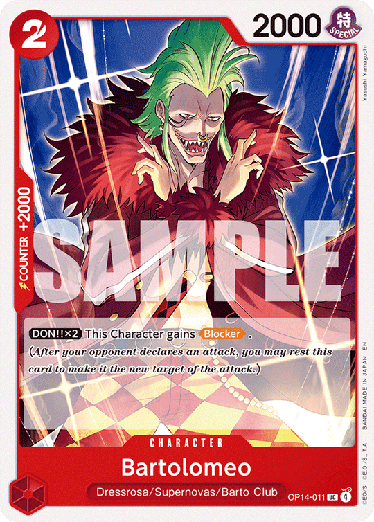 OP14-011, UC, Bartolomeo