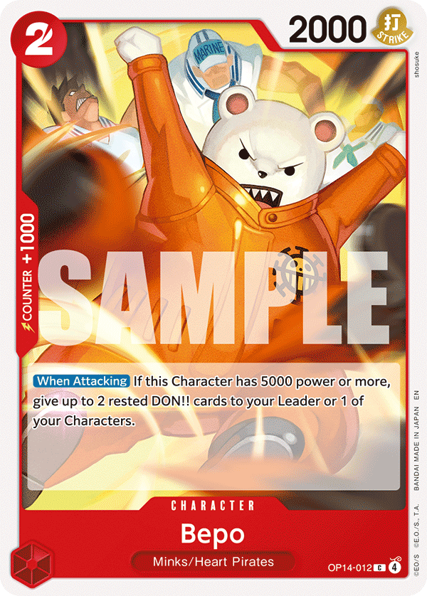 OP14-012, C, Bepo