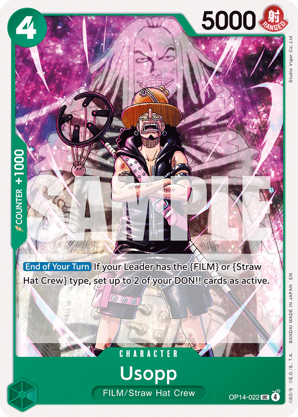 OP14-022, UC, Usopp