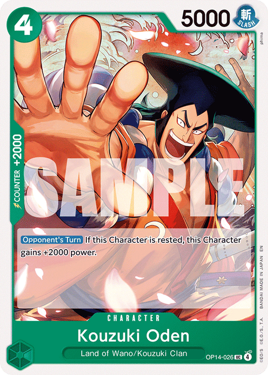 OP14-026, UC, Kouzuki Oden