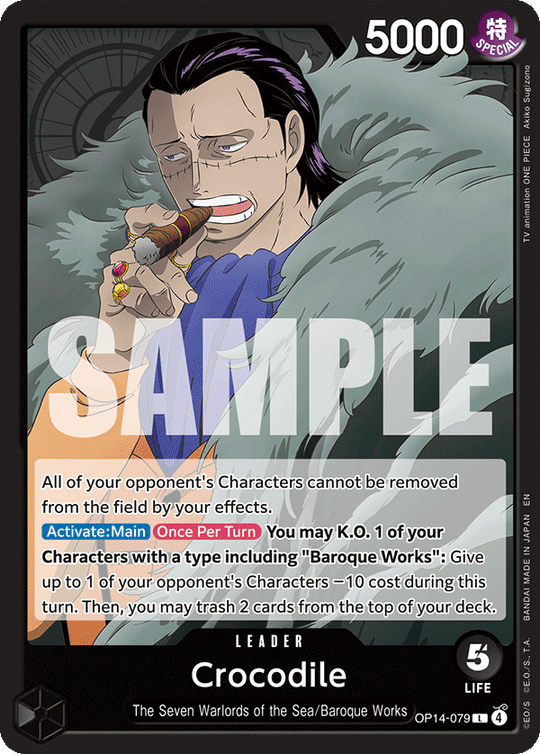 OP14-079, L, Crocodile