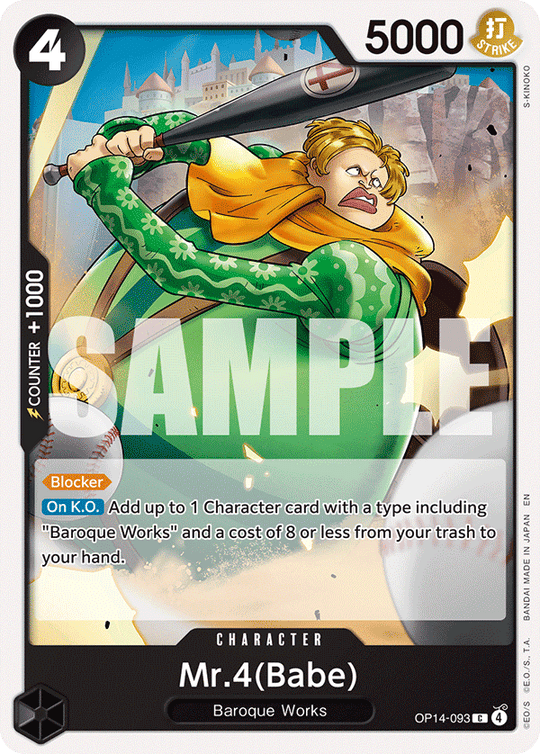 OP14-093, C, Mr.4(Babe)