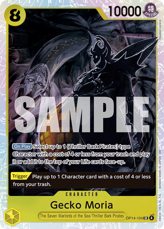 OP14-104, SR, Gecko Moria