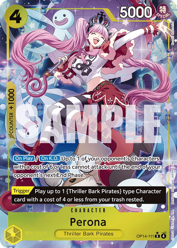 OP14-111, R, Perona (Alternate Art)