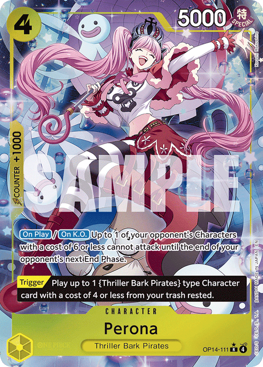 OP14-111, R, Perona (Alternate Art)