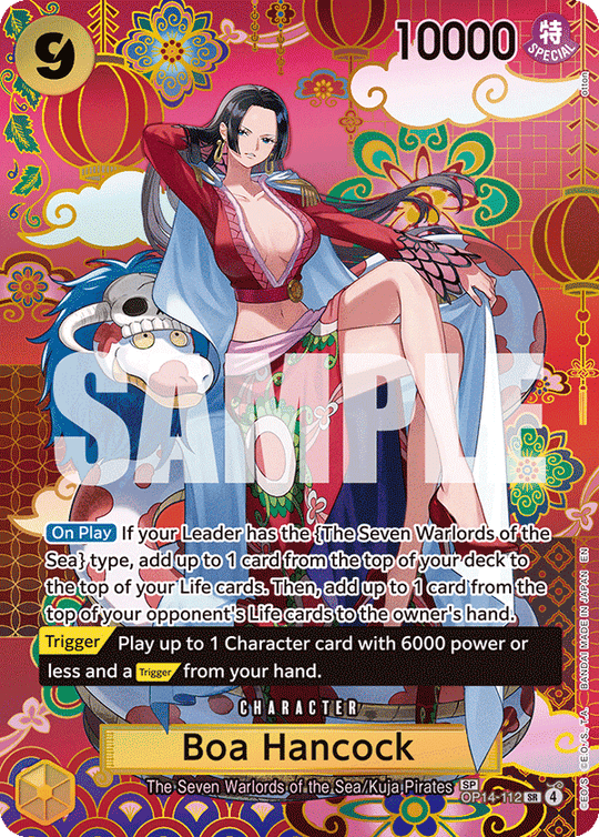 OP14-112, SR, Boa Hancock (OP14 Special Rare)
