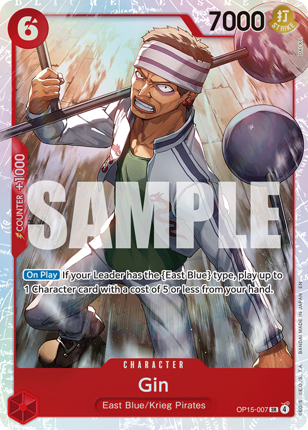 OP15-007, SR, Gin