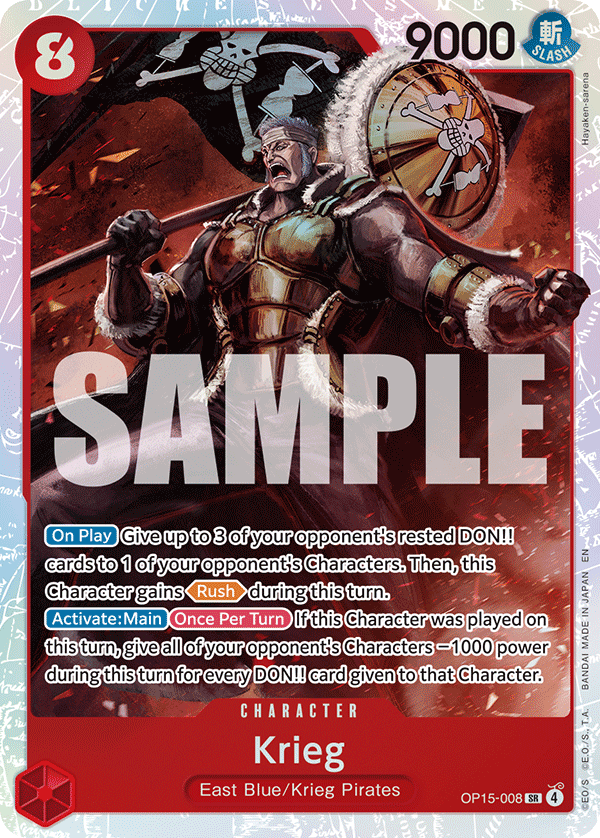 OP15-008, SR, Krieg