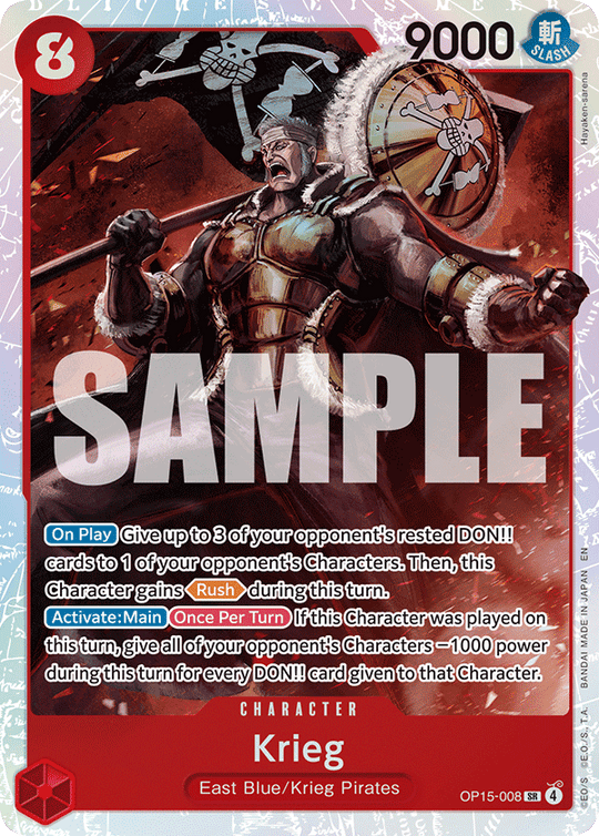 OP15-008, SR, Krieg