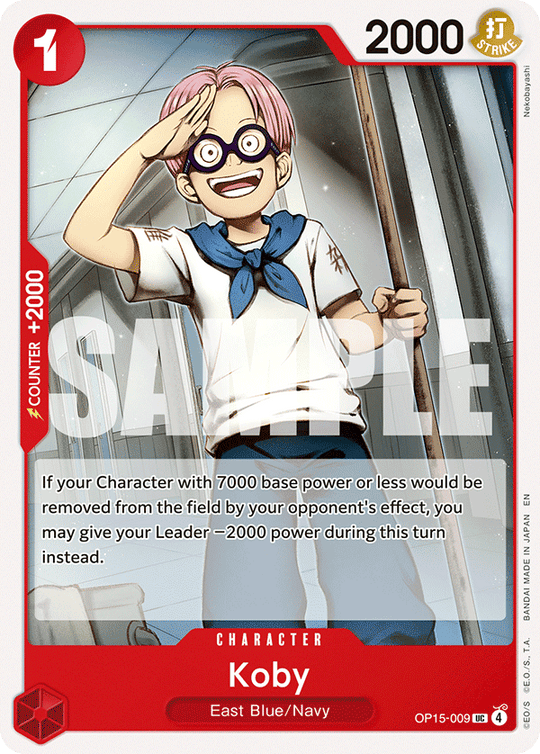 OP15-009, UC, Koby
