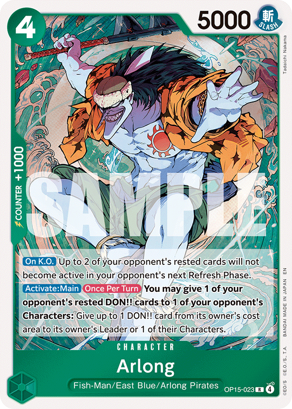 OP15-023, R, Arlong