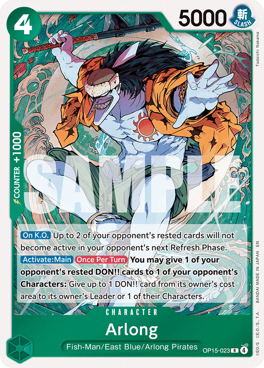 OP15-023, R, Arlong