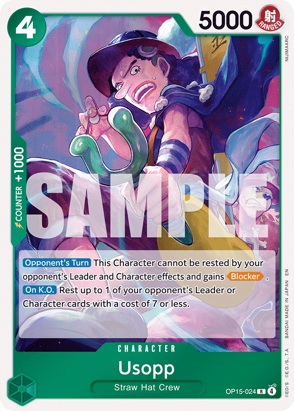 OP15-024, R, Usopp