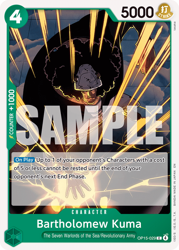 OP15-029, C, Bartholomew Kuma