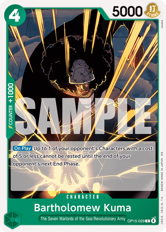 OP15-029, C, Bartholomew Kuma