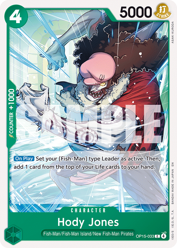 OP15-033, C, Hody Jones