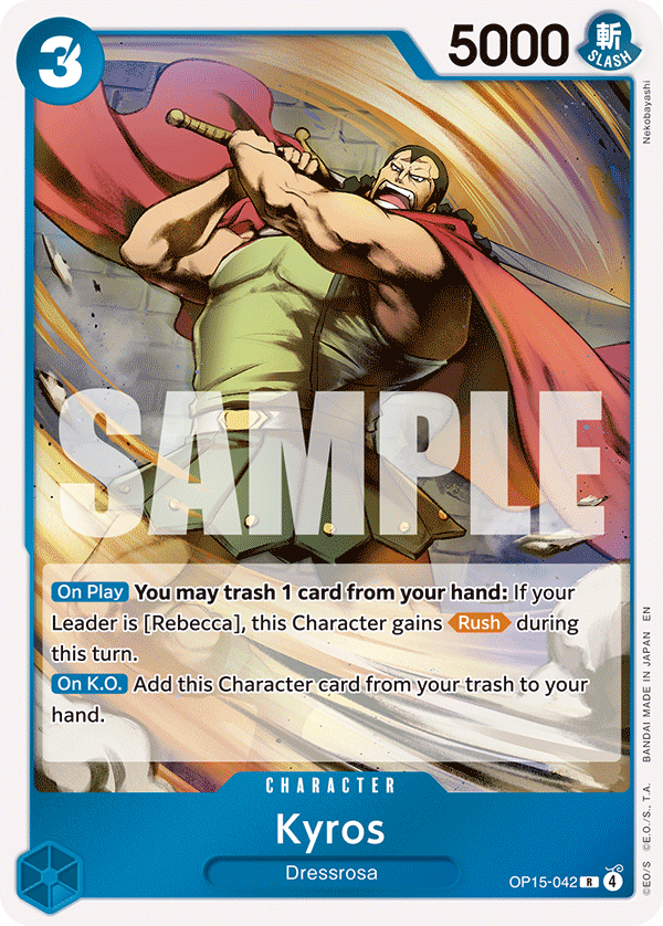 OP15-042, R, Kyros