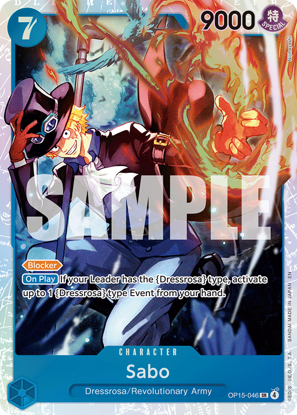 OP15-046, SR, Sabo