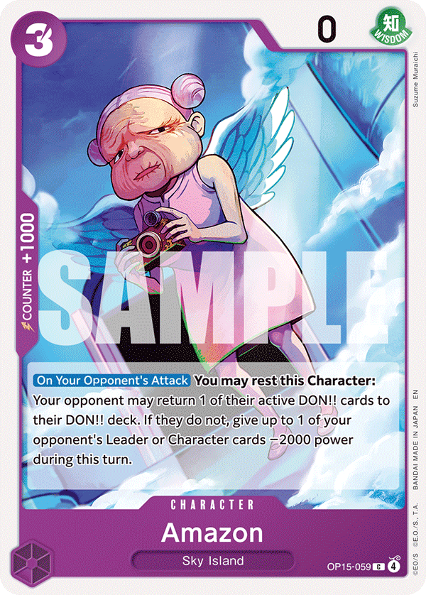 OP15-059, C, Amazon