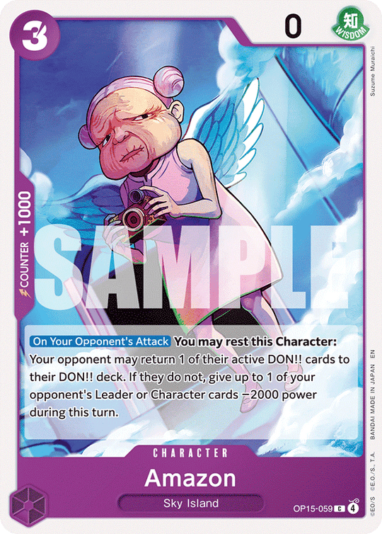OP15-059, C, Amazon