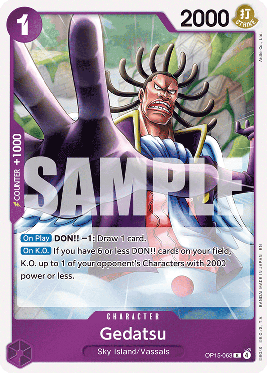 OP15-063, R, Gedatsu