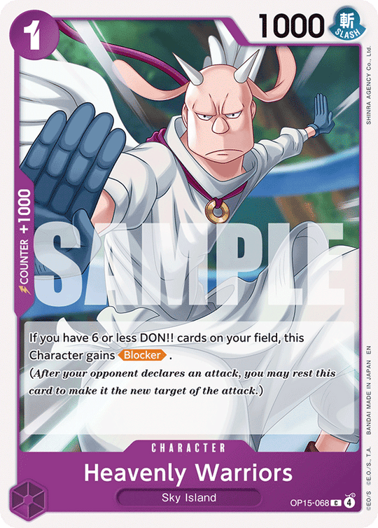 OP15-068, C, Heavenly Warriors