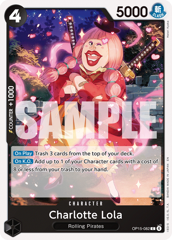 OP15-082, C, Charlotte Lola